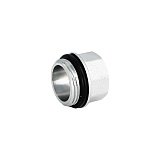 Переходник UNI-FITT НВ 3/4 х 1/2 с прокладкой O-RING, хромированный