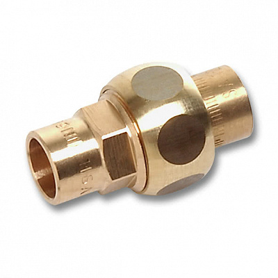 Сгон Sanha 4340, ВП-ВП, самоуплотняющийся, бронза, 15