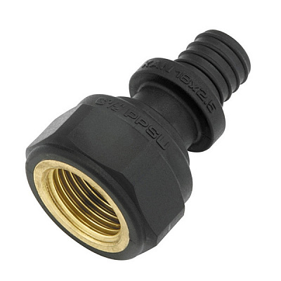 Соединитель KAN-therm PPSU Push с внутренней резьбой, 18х2,5 G1/2