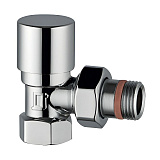 Клапан запорно-балансировочный Stout Design хром, угловой 1/2 (SVLD-0002-000015C)