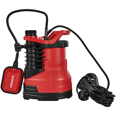 Дренажный насос Rommer PROFI, кабель 10м, 400 Вт, для чистой воды