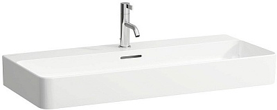 Раковина накладная Laufen Ino Saphir Keramik 95x42 белая