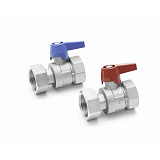 Комплект двух прямых шаровых кранов Rehau G1 для коллекторов HKV/HLV