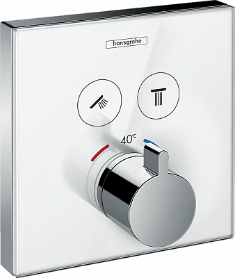 Встраиваемый смеситель Hansgrohe ShowerSelect 15738400 Встраиваемый смеситель Hansgrohe ShowerSelect 15738400