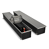 Внутрипольный конвектор с естественной конвекцией Royal Thermo 150/200/2000-DG-U-NA