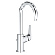 Смеситель для раковины Grohe BauFlow с донным клапаном, L-Size, хром