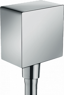 Подключение душевого шланга Hansgrohe Fixfit Square 26455000 Подключение душевого шланга Hansgrohe Fixfit Square 26455000