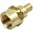 Соединитель KAN-therm Push латунный с внутренней резьбой, 14x2 G1/2
