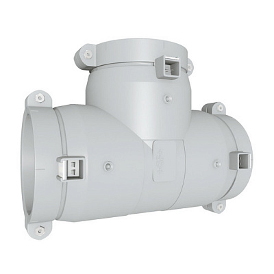 Тройник Thermaflex для электрофузионной сварки GF-T90 Тройник Thermaflex для электрофузионной сварки GF-T90