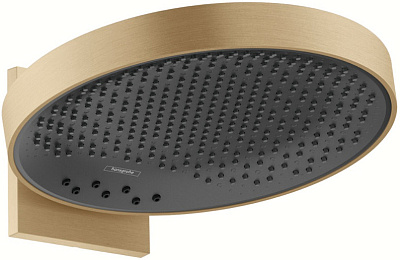 Верхний душ Hansgrohe Rainfinity 360 3jet 26234140, шлифованная бронза