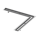 Канал дренажный TECE TECEdrainline угловой, 1200 x 1200 мм