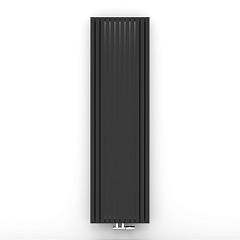 Стальной трубчатый радиатор отопления Jaga Tetra Wall H180 L041_цвет 145 (черно-серый)