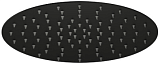 Верхний душ Nobili AD139/121BM 25 см Velvet black черный матовый