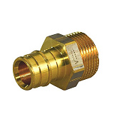 Штуцер Uponor Q E ШТУЦЕР С НАРУЖНОЙ РЕЗЬБОЙ 25-G1 НР