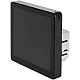 Терморегулятор теплого пола Stout 16А, TFT, NTC 10К -2м, черный