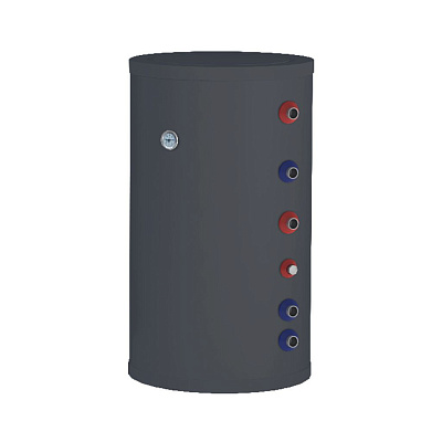 Бойлер косвенного нагрева RISPA SERBW 200 R Enamel настенный, вертикальный, с 1-м теплообменником