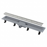 Лоток душевой Alcaplast APZ10 850 мм с порогами с порогами для перфорированной решетки