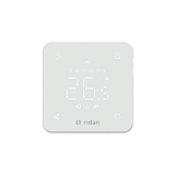 Комнатный термостат Ридан сенсорный RSmart-FW с Wi-Fi подключением 230V, встраиваемый, белый (088L1142R)