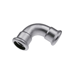 Отвод KAN-therm пресс INOX нерж. двухраструбный 90 15х15