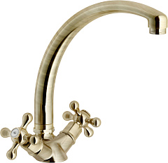 Смеситель для кухни Nobili Grazia Ancient bronze состаренная бронза GRC5117/5BR