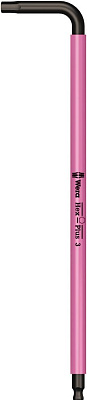 Г-образный ключ WERA 950 SPKL Multicolour с шаром, 1/8 x 123 мм