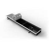 Внутрипольный конвектор с естественной конвекцией Vitron ВК.70.200.2450.2ТГ
