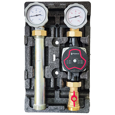 Насосная группа Meibes UK без смесителя, 1 с насосом Flamco GPA 25-7.5