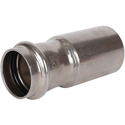 Муфта Rommer переходная 35х28, ВПр-НПр, нержавеющая сталь Муфта Rommer переходная 35х28, ВПр-НПр, нержавеющая сталь