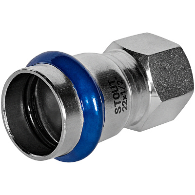 Переходник Stout из нержавеющей стали 22х1/2 ВПр-ВР (SSS-2022-002212)