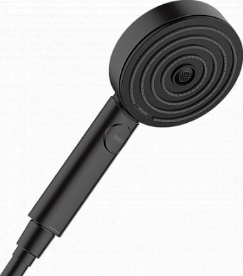 Ручной душ Hansgrohe Pulsify Select 105 3jet Activation 24100670, матовый черный