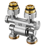 Узел запорно-присоединительный Oventrop Multiflex F ZB поворотный 1/2 НР x 3/4 НР