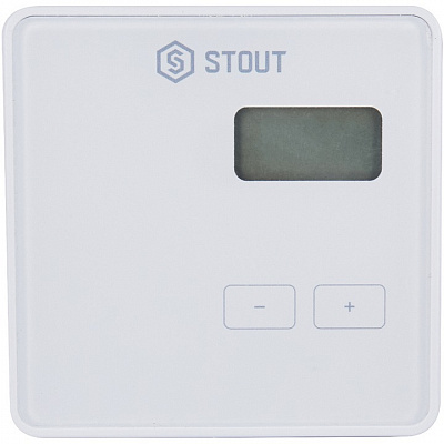 Комнатный терморегулятор Stout R-9b, проводной, белый (STE-0101-009001) Комнатный терморегулятор Stout R-9b, проводной, белый (STE-0101-009001)