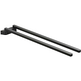 Полотенцедержатель Ravak 10 поворотный черный матовый X07P564