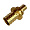 Муфта соединительная Rommer переходная 25x16, латунь
