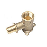 Отвод KAN-therm Push фиксируемый с ушками, 25х3,5 G3/4 ВР