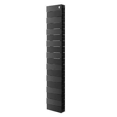 Биметаллический секционный радиатор отопления Royal Thermo PianoForte Tower Noir Sable 200 / 18 секций нижнее подключение