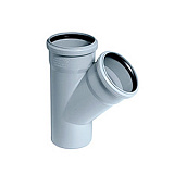 Тройник для внутренней канализации Ostendorf HTEA 75/50*45 гр.