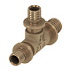 Тройник TECE TECEflex 90 гр. редукционный, 25 х 20 х 25, бронза