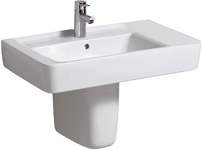 Раковина Geberit Renova Nr.1 Plan подвесная Geberit 75x48 белая
