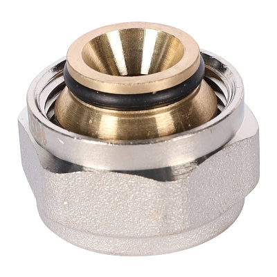 Фитинг компрессионный Rommer для труб PEX-AL-PEXc 16х2,6х3/4 Фитинг компрессионный Rommer для труб PEX-AL-PEXc 16х2,6х3/4