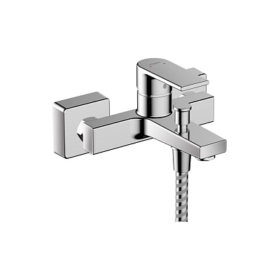 Смеситель для ванны/душа Hansgrohe Vernis Shape, на стену, хром Смеситель для ванны/душа Hansgrohe Vernis Shape, на стену, хром