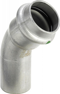 Отвод Viega -вставка НВ 90 28 мм, Sanpress Inox, модель 2316.1