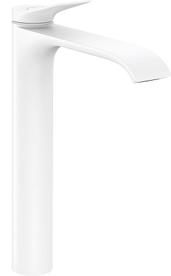 Смеситель для раковины Hansgrohe Vivenis, матовый белый 75042700