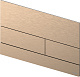 Панель смыва TECE square II, металл, PVD Brushed Red Gold