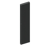 Стальной трубчатый радиатор отопления Rifar TUBOG TUB 3180-10-TI (Титан)