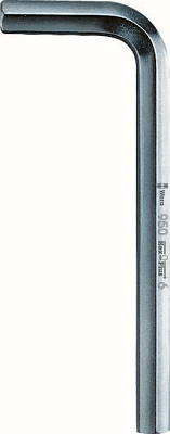 Г-образный ключ WERA 950 хром, 14 x 140 мм Г-образный ключ WERA 950 хром, 14 x 140 мм