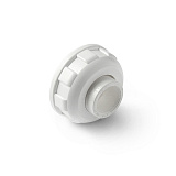 Муфта из полипропилена PRO AQUA PP-R разъемная пластиковая белая PN 10 (32), арт.PA19012