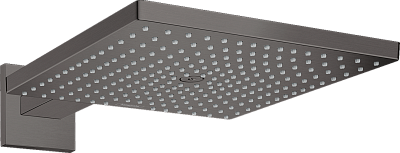Верхний душ Hansgrohe Raindance E 300 AIR 1jet, 26238340, шлифованный черный хром