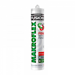 Герметик Makroflex FUSION силиконовый нейтральный белый (0,28л) 2164412/2461858