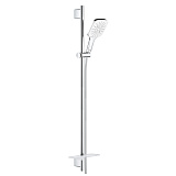 Душевой гарнитур Grohe Rainshower SmartActive 130, белая луна (26586LS0)